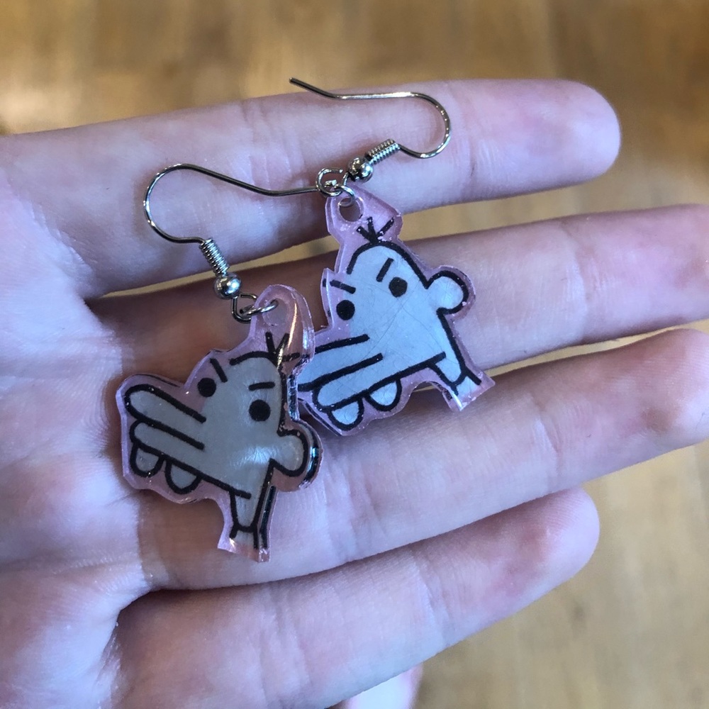 The Manny(that will not be televised😌) Earrings